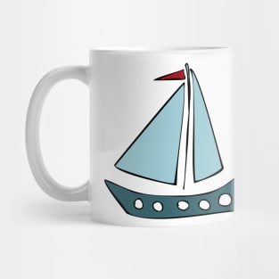 sailboat Mug